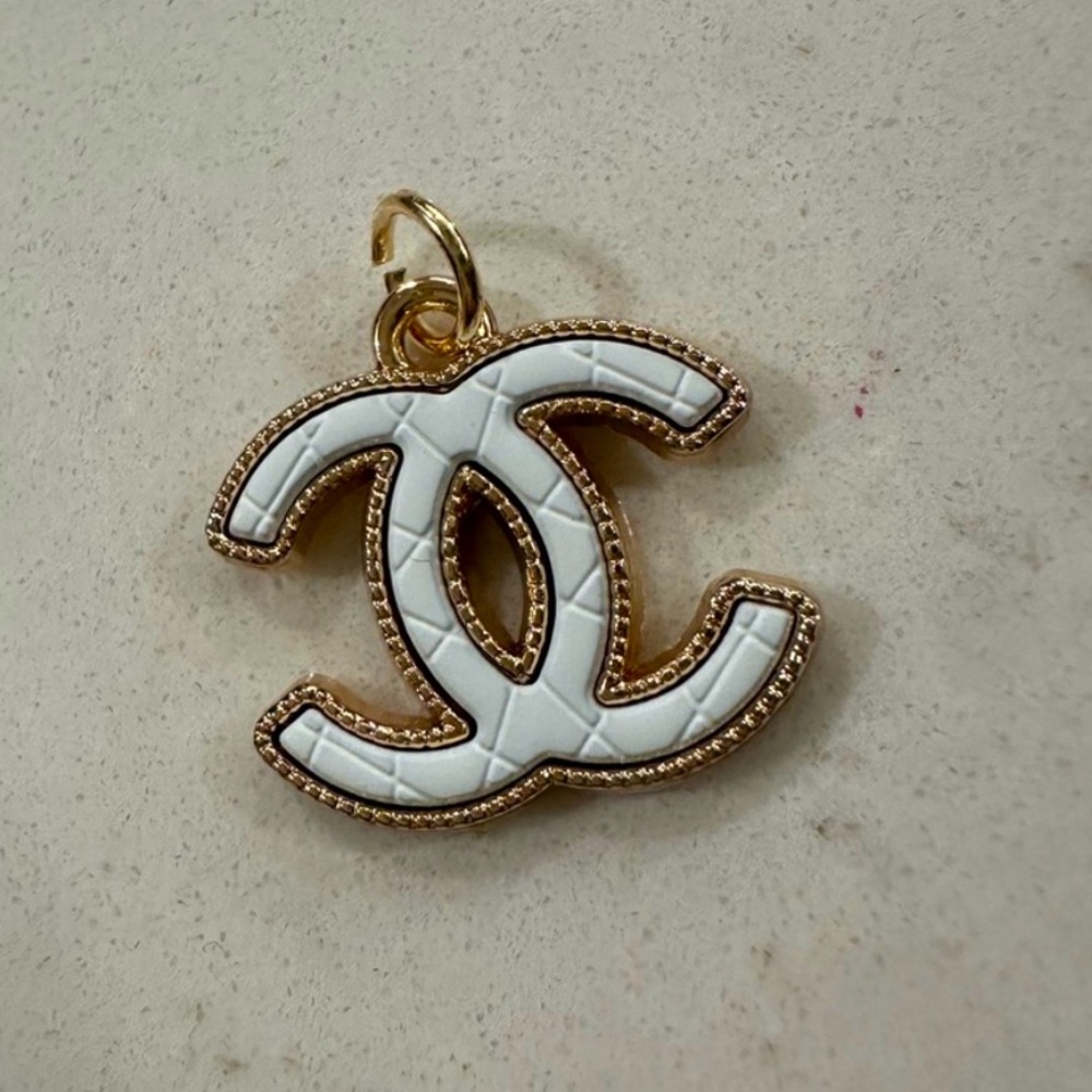 Authentic CHANEL Zipper Pull Pendant